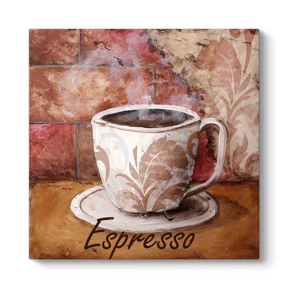 Espresso Vintage Tablo - Model 3